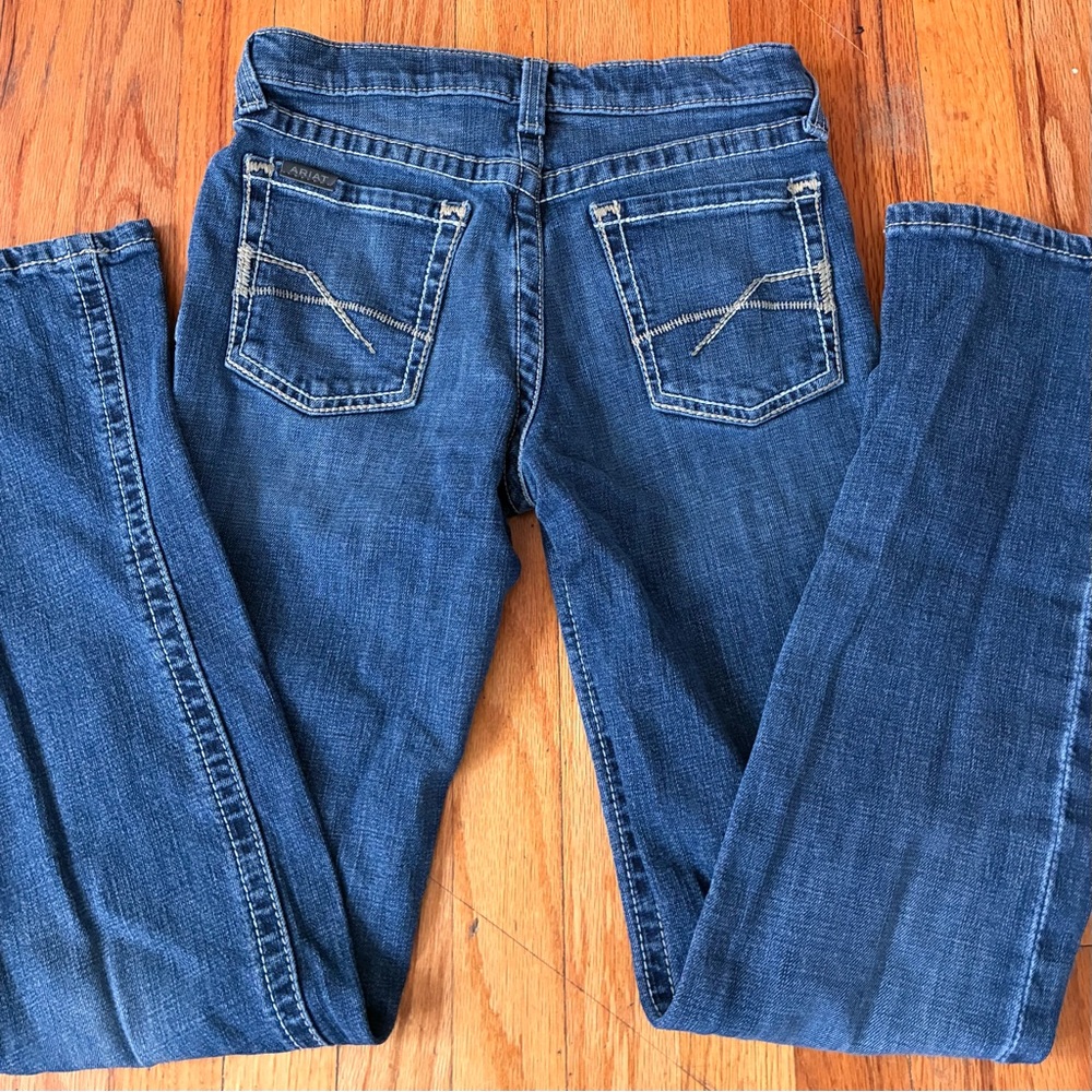 Ariat B5 Slim Fit Straight Leg Boys' Jeans - Picture 12 of 12